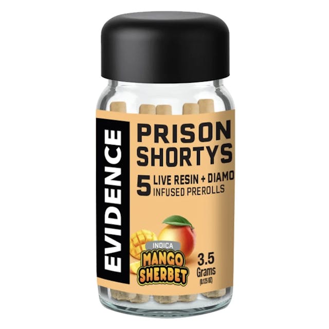 Photograph of product: Mango Sherbet Infused Pre-roll Pack - 3.5g