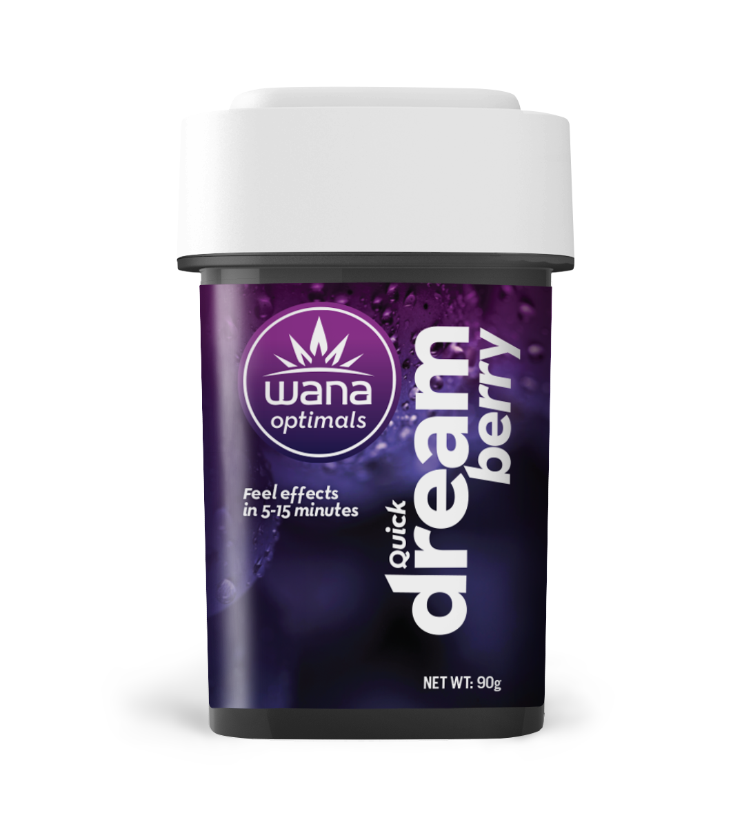 Photograph of product: Wana Quick Dream Berry Gummies T43 C205.6 C42 C44 (I) 20 Pack - 00160