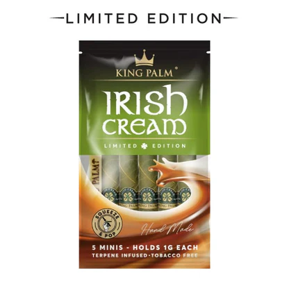 Photograph of product: King Palm Irish Cream Mini Cones (5pk)