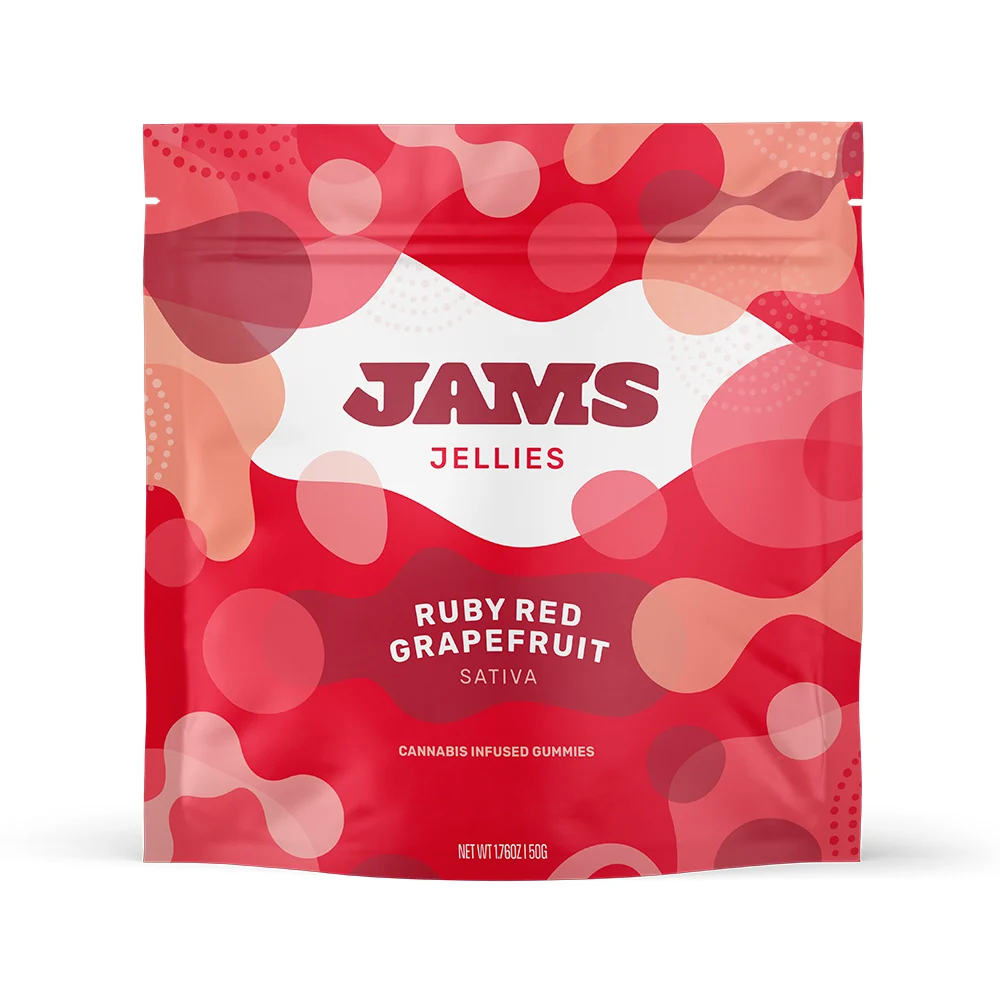 Photograph of product: Ruby Red Grapefuit Jams [2pk] (20mg TH-oui)