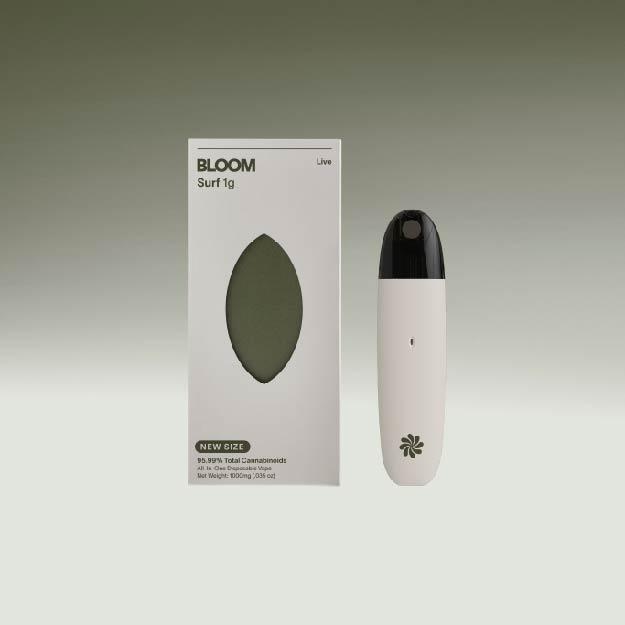Photograph of product: Oui'd Live Resin AIO Bloom