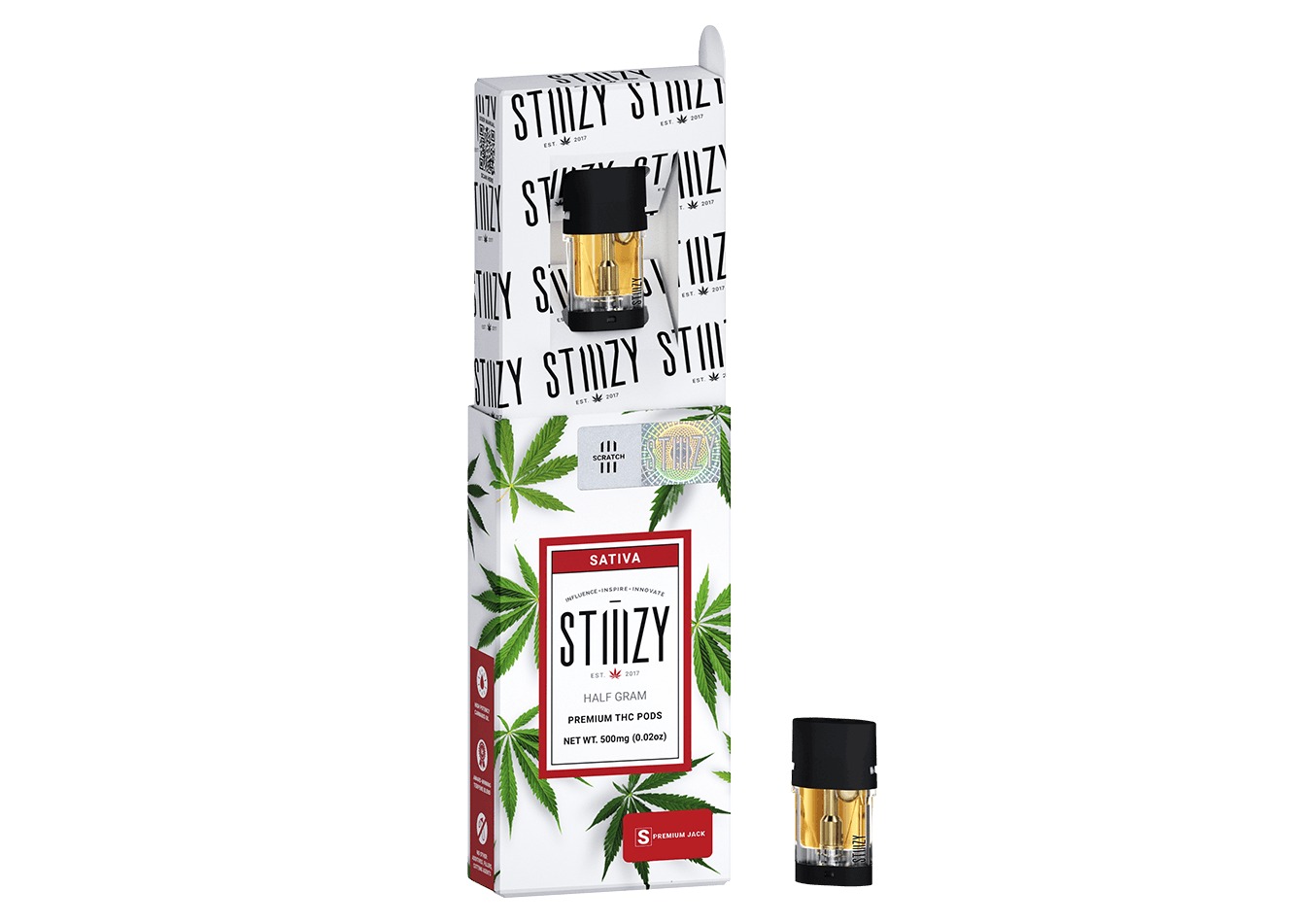 Photograph of product: 0.5g Premium Jack Pod