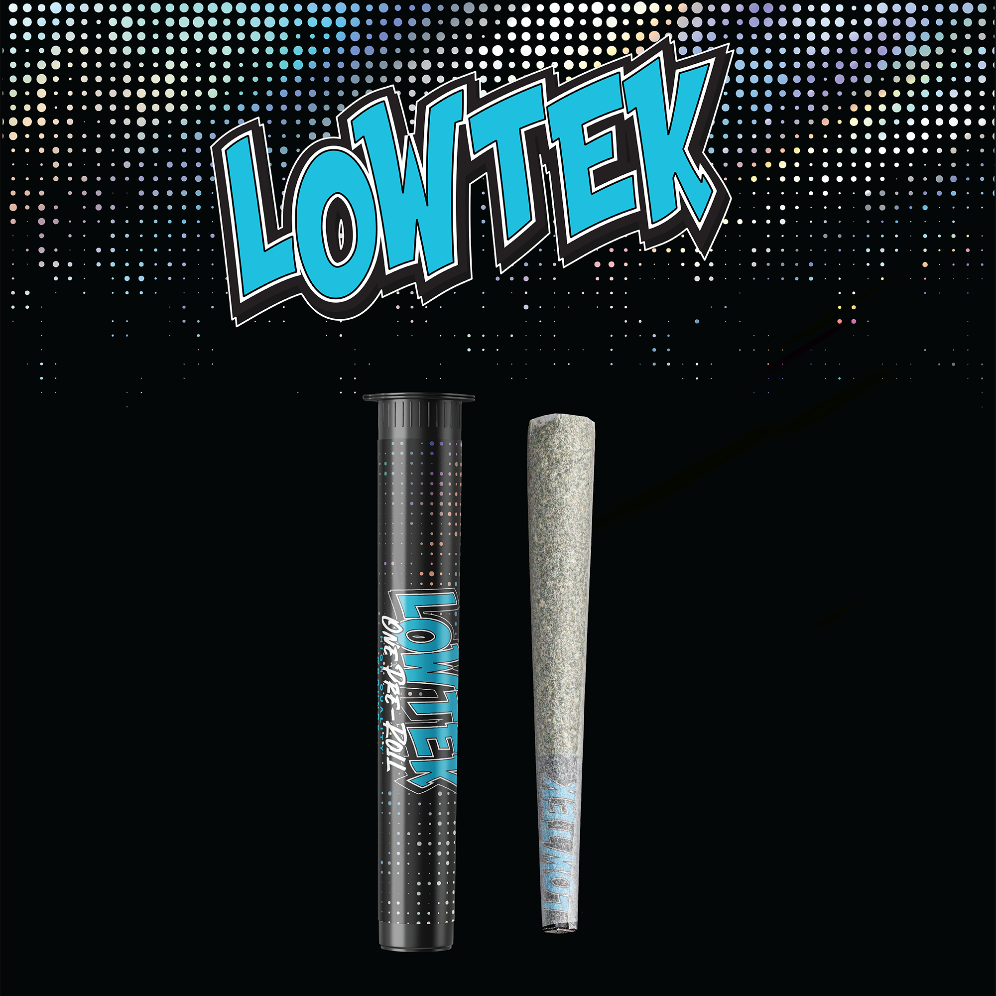 Photograph of product: LOWTEK | LEMON CHERRY GELATO | 1g PREROLL