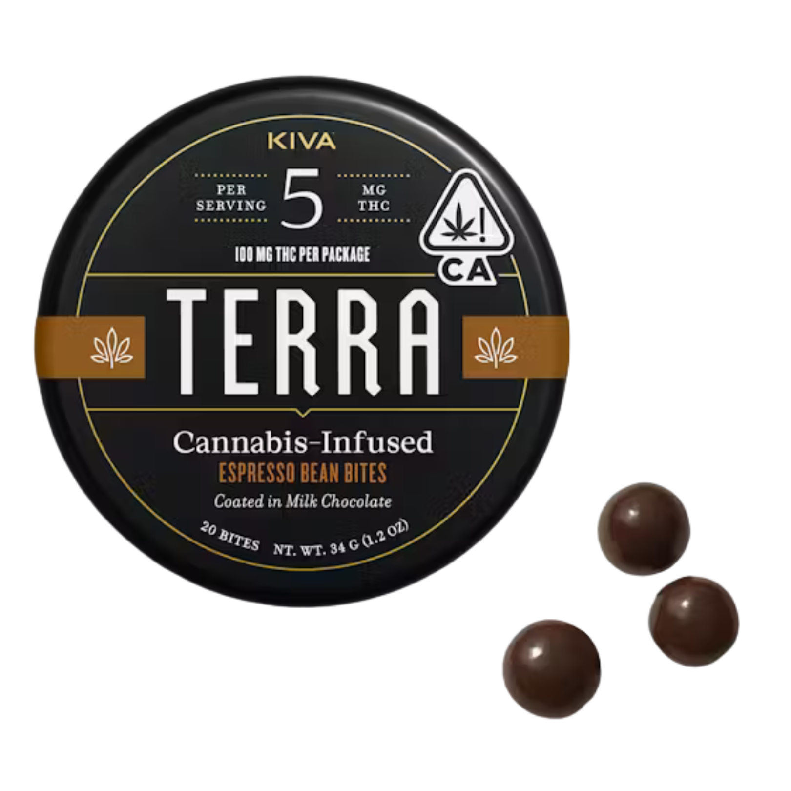 Photograph of Product: ESPRESSO BEANS DARK CHOCOLATE BITES