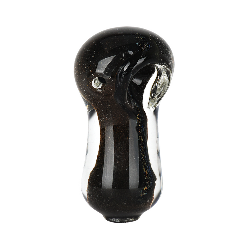 Photograph of product: Inside Out Dichro Frit Thick Glass Spoon Pipe - 3"