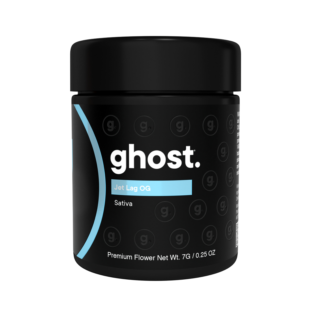 Photograph of product: Jet Lag OG 7G Flower | Ghost |