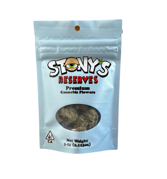 Photograph of product: Pink Runtz (H) Greenhouse SMALLS 3.5g 8th - Caring Kind | Stony's Reserves