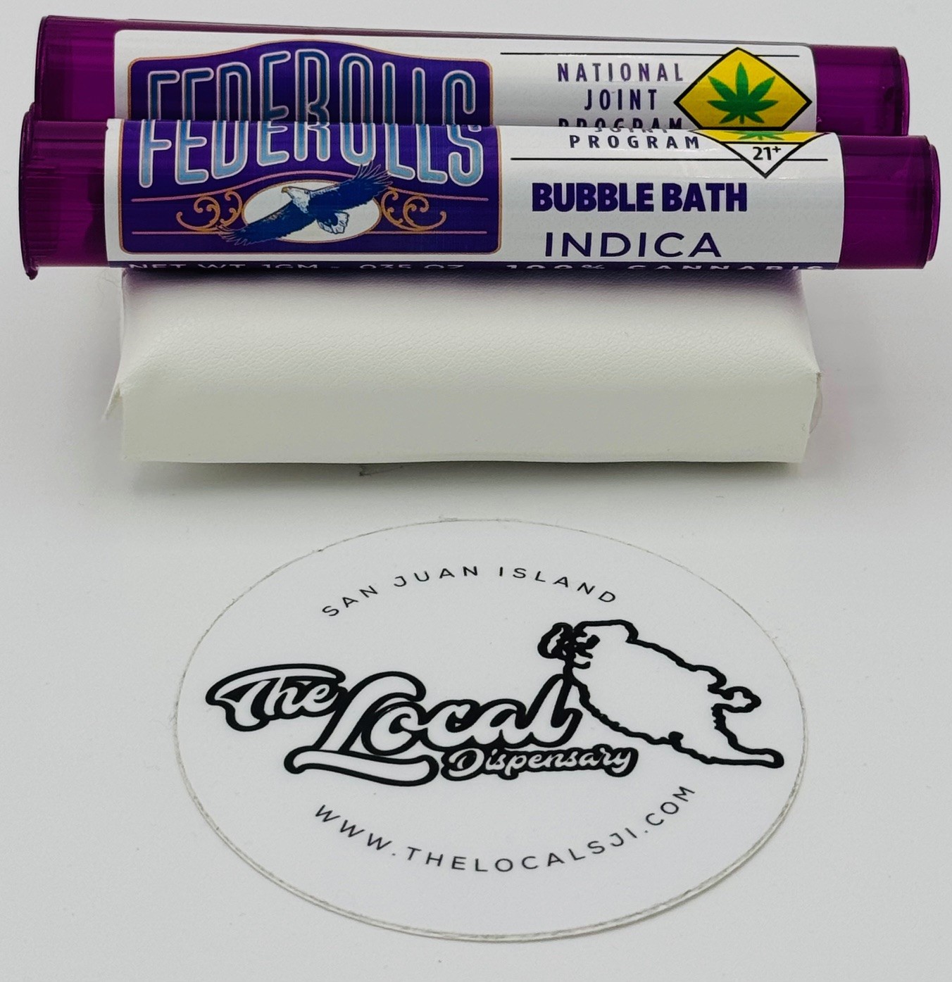 Photograph of Product: Bubble Bath Pre-Roll
