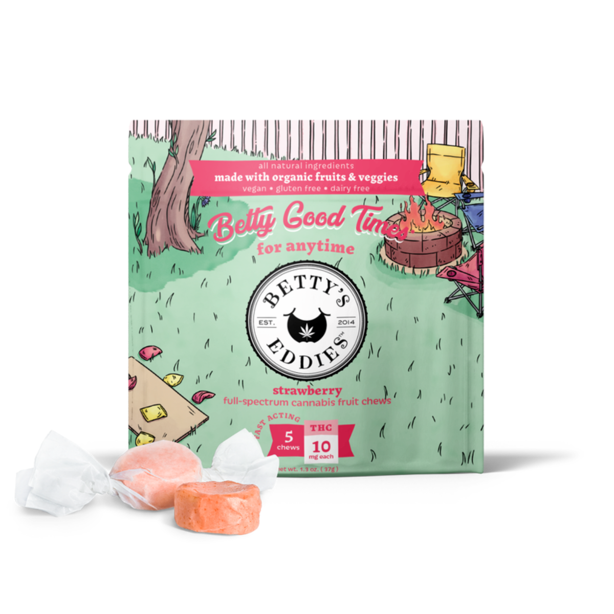 Photograph of product: Strawberry Chews | TAX INCLUDED
