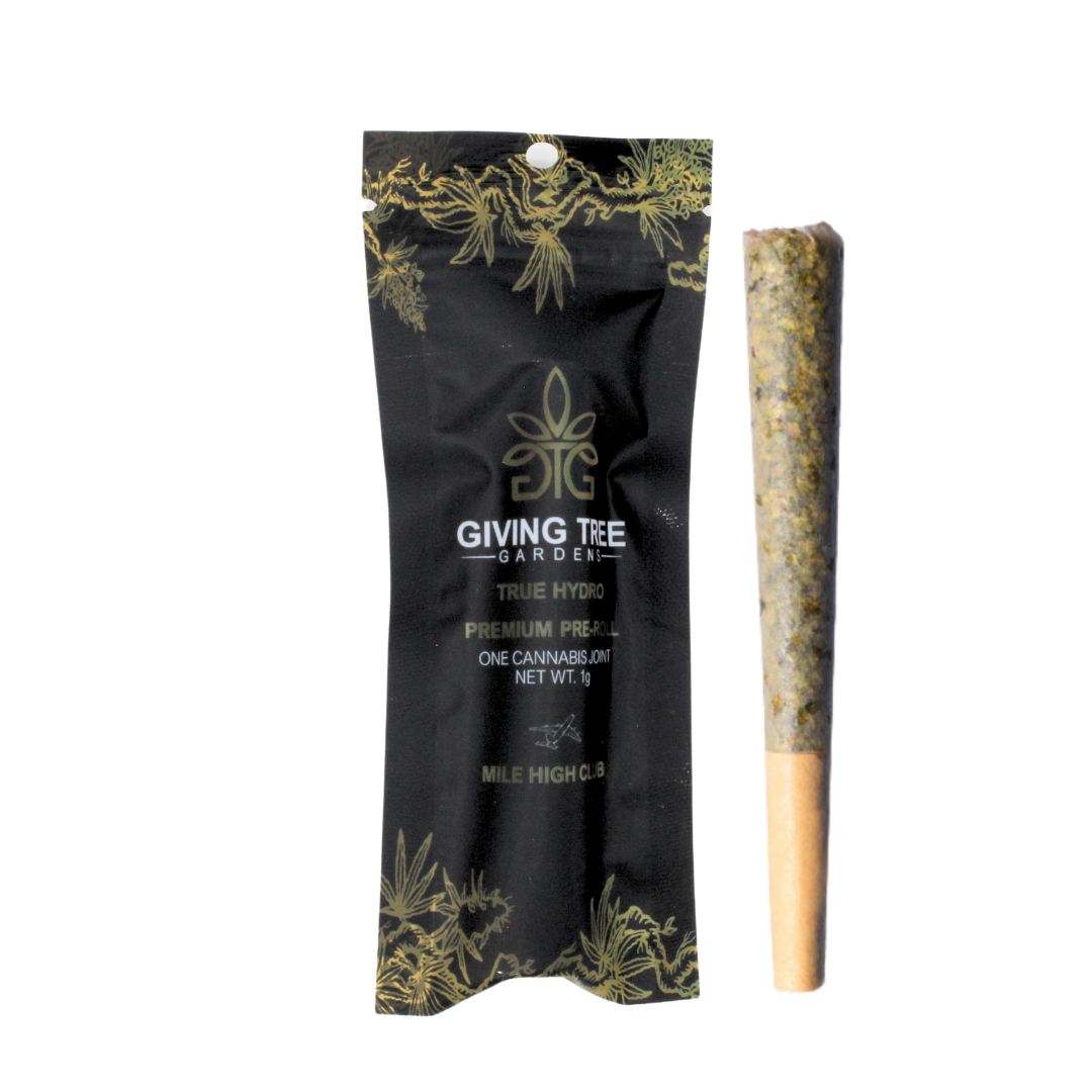 Photograph of product: Giving Tree Gardens | Mile High Club Pre-Roll | 1g