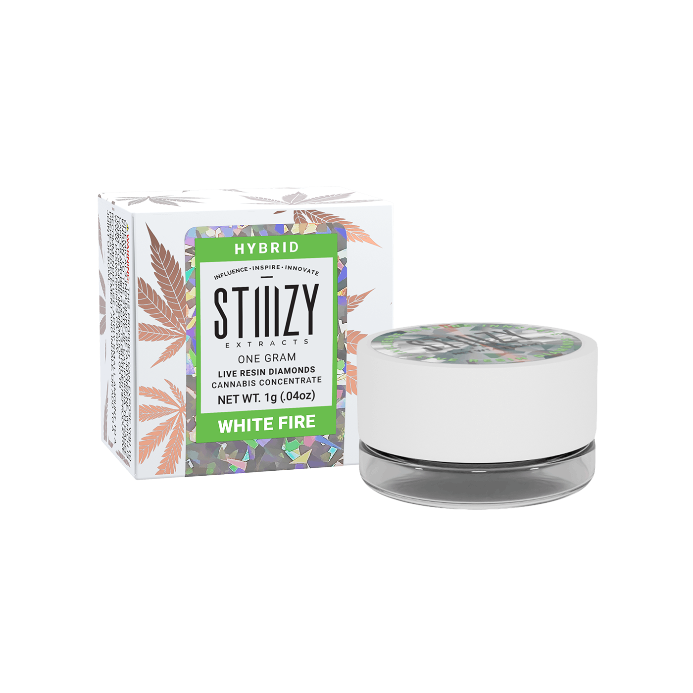 Photograph of product: White Fire Live Resin Diamonds 1g