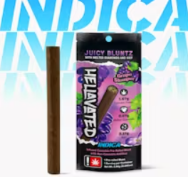 Photograph of product: Blunt - 2.5g Hellavated Flavored - - Grape Stomper