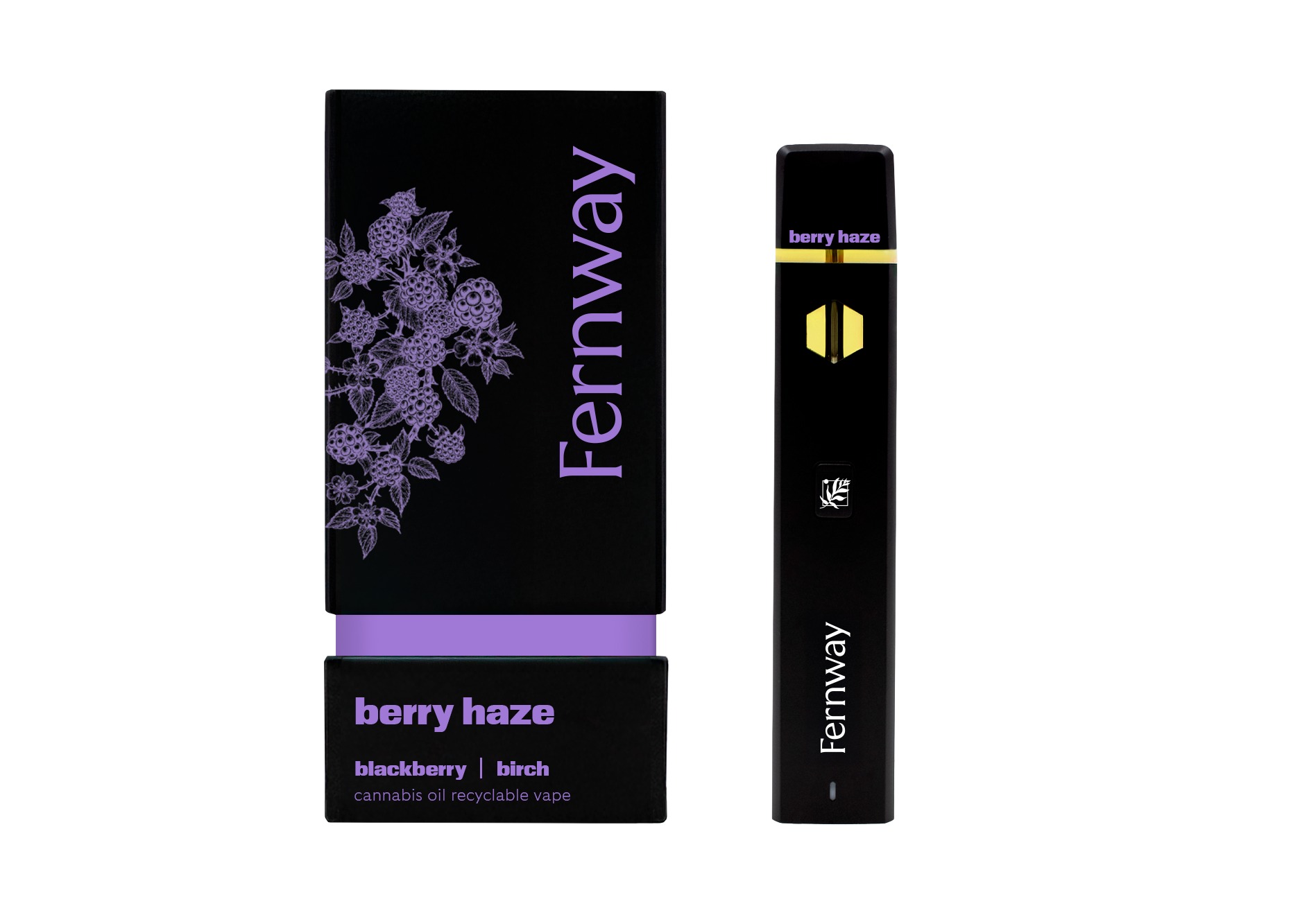 Photograph of product: Fernway | Berry Haze | Traveler All-In-One Disposable