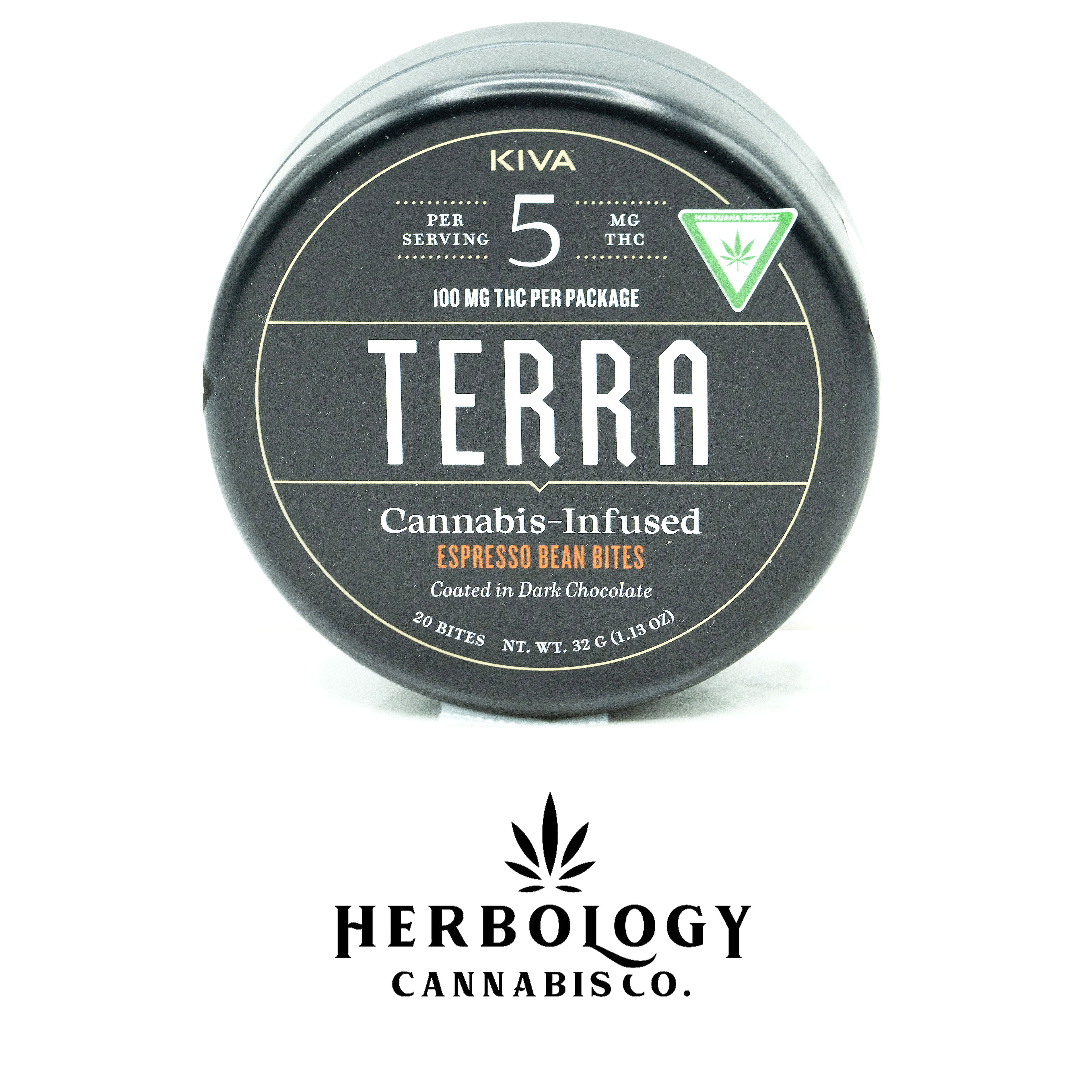Photograph of product: Terra | Bites | Espresso | 100mg