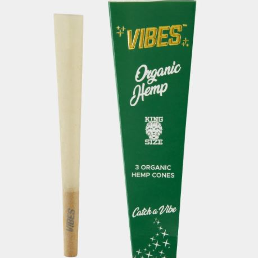 Photograph of product: Vibes Organic Hemp Cones 1 1/4 - ACC