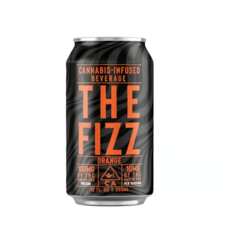 Photograph of product: The Fizz Orange 100mg - 