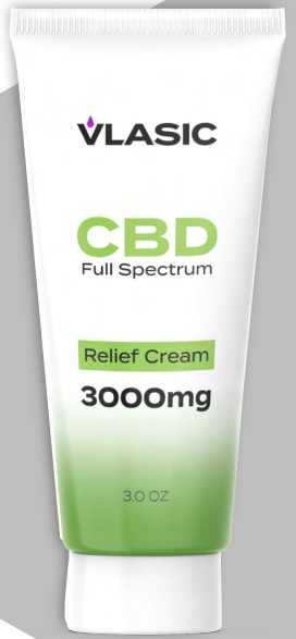 Photograph of product: Vlasic CBD Relief Cream 3000mg