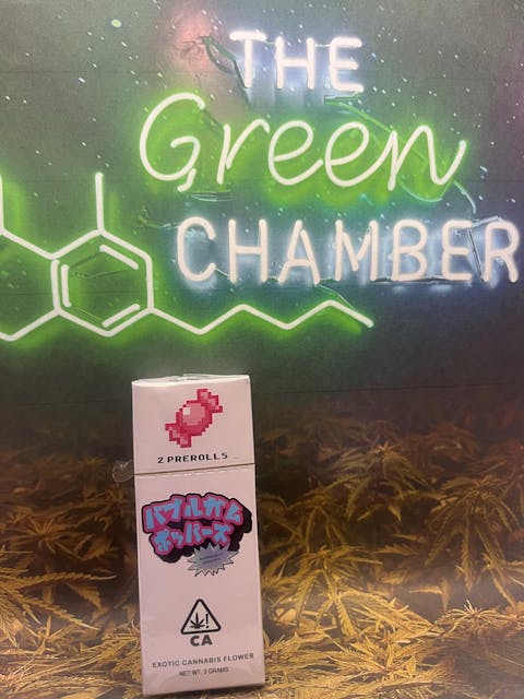Photograph of product: Bubblegum Popperz Preroll Pack - 2-Pack