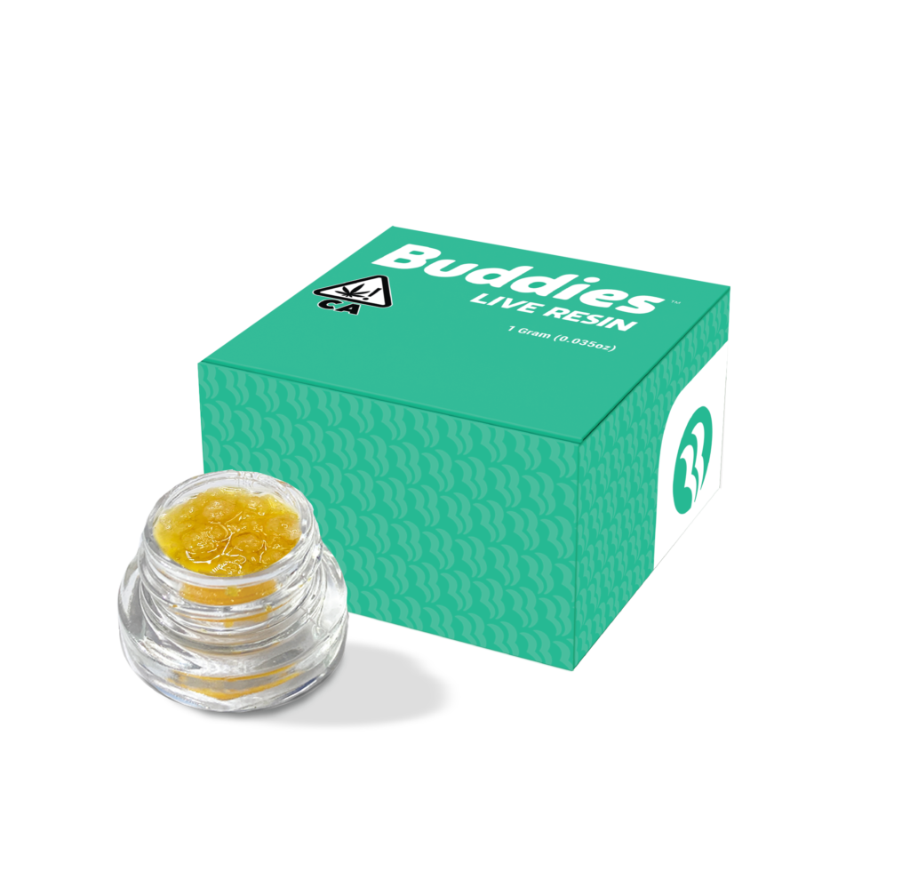 Photograph of product: Buddies Vulcan Fuel Live Resin Terp Sugar