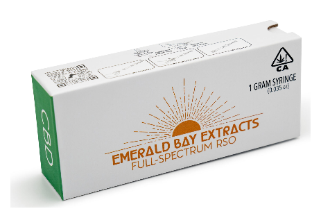 Photograph of product: White CBG (695 mg total CBG) Full Spectrum RSO 1g