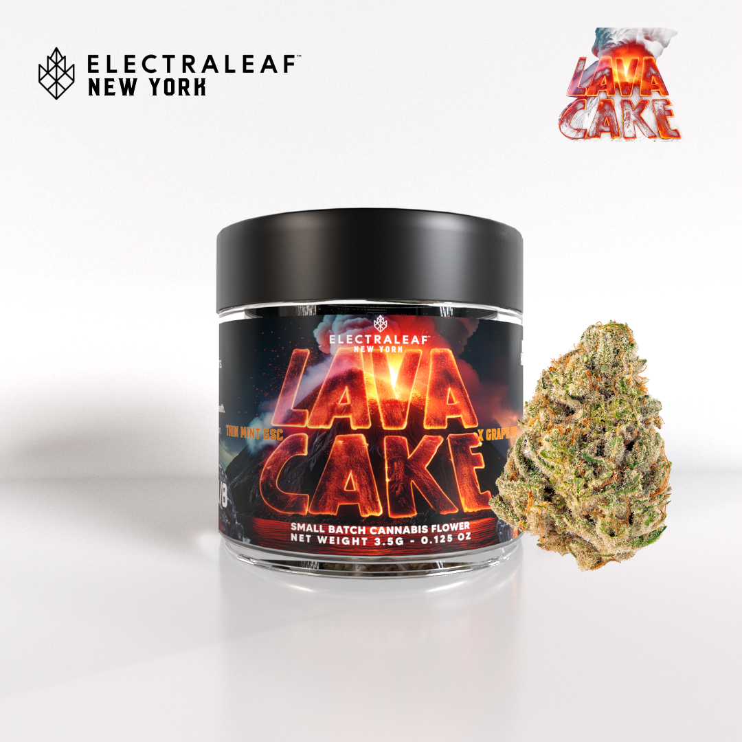 Photograph of product: Flower Jar - Lava Cake - 3.5g