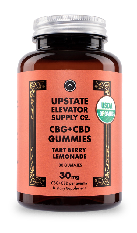 Photograph of product: 30CT | 30MG 1:1 CBG:CBD Gummies