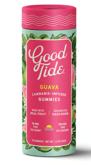 Photograph of product: Good Tide | Guava Gummies | 10mg X 10