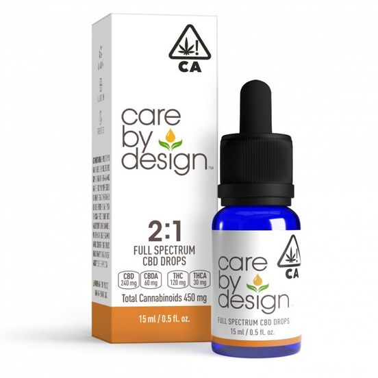 Photograph of product: [Care By Design] CBD Tincture - 15mL - 2:1 - 