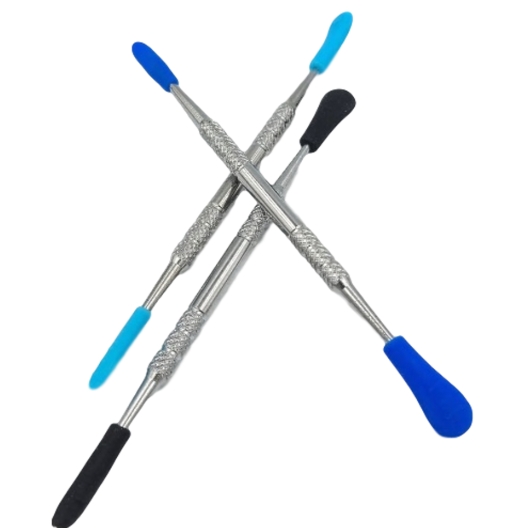 Photograph of product: Metal Dabber with Silicone Tips | 120mm | Assorted Colors