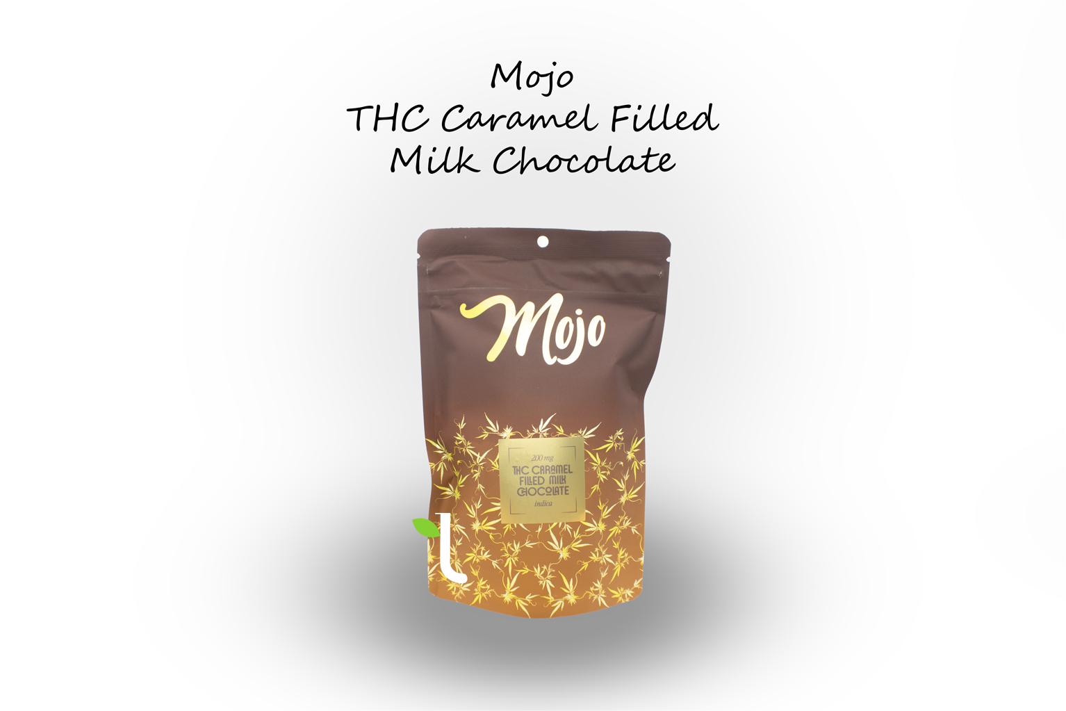 Photograph of product: Caramel Filled Milk Chocolate | 200mg (Oui'd)