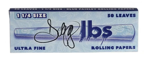 Photograph of product: Papers | Dogg lbs | Blue Paisley 1-1/4 50ct