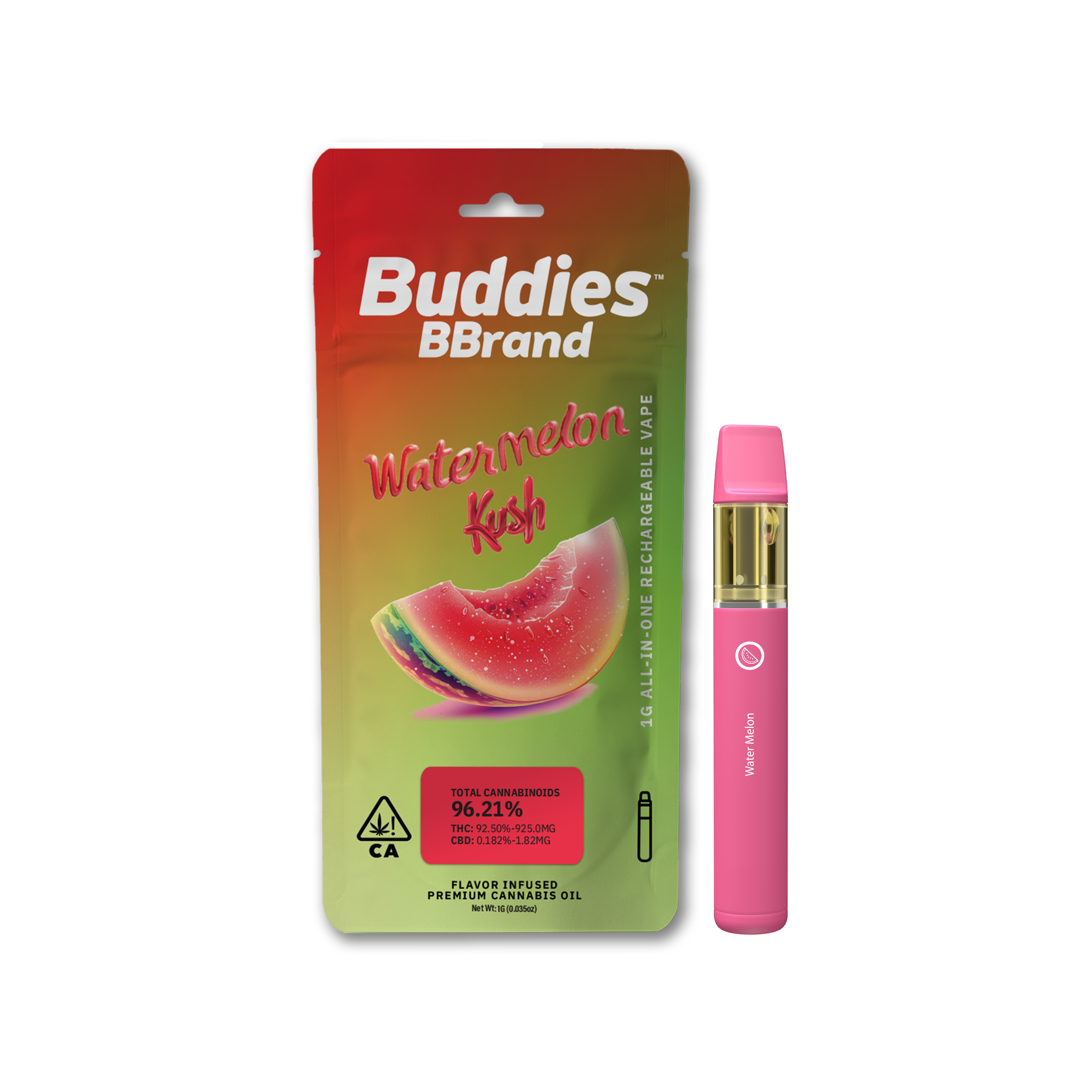 Photograph of product: WATERMELON KUSH BBRAND AIO