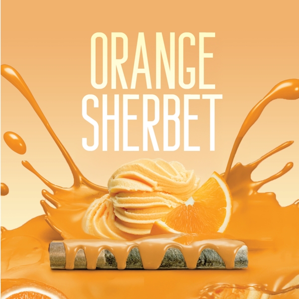 Photograph of product: Grasshopper 1G Infused Pre Roll Orange Sherbert