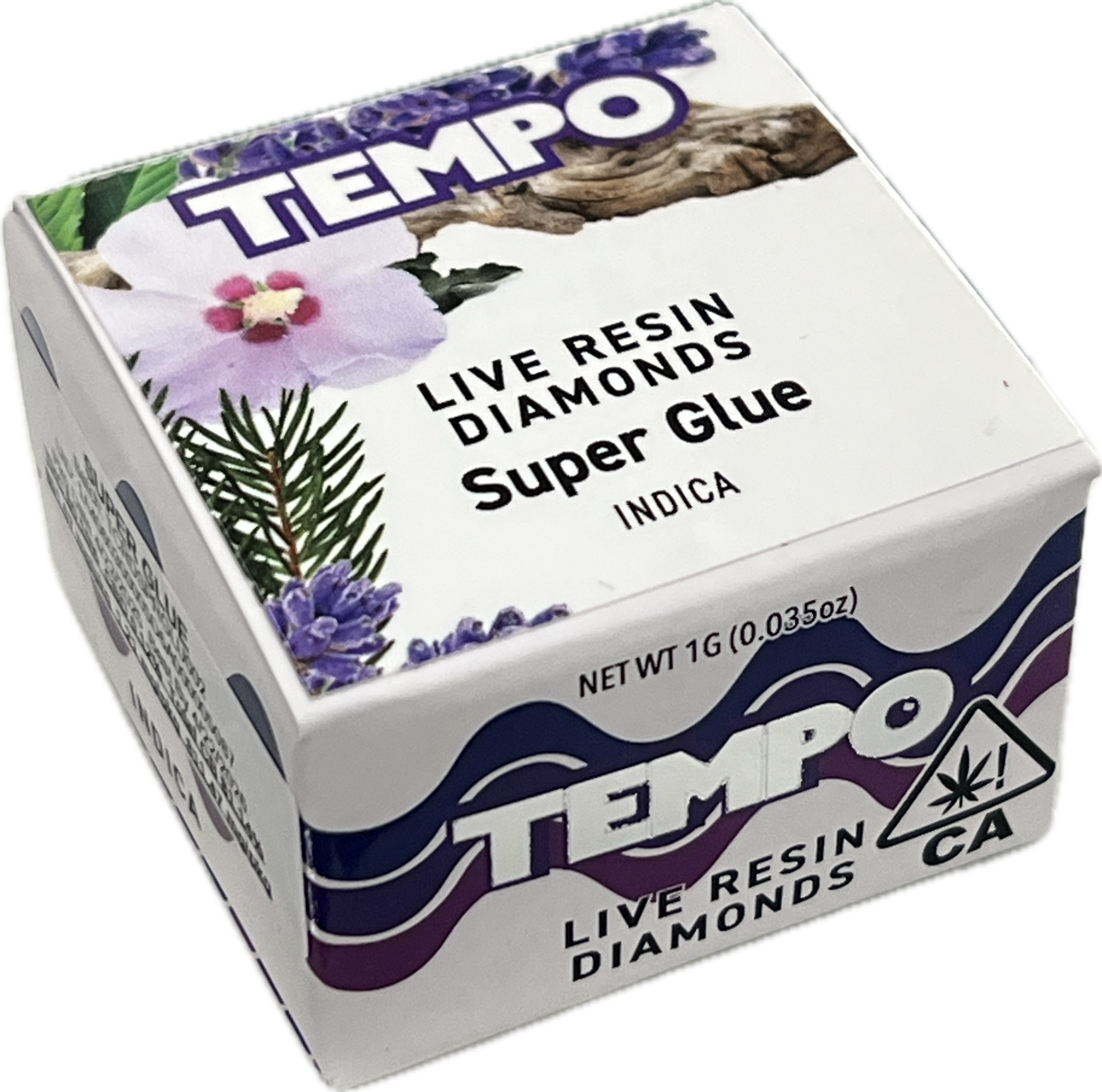 Photograph of product: Tempo - Super Glue - Live Resin Diamonds - (1g)