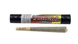 Photograph of product: TOKERS CHOICE | LEMON RUNTZ | TERP INFUSED PREROLL | 1G