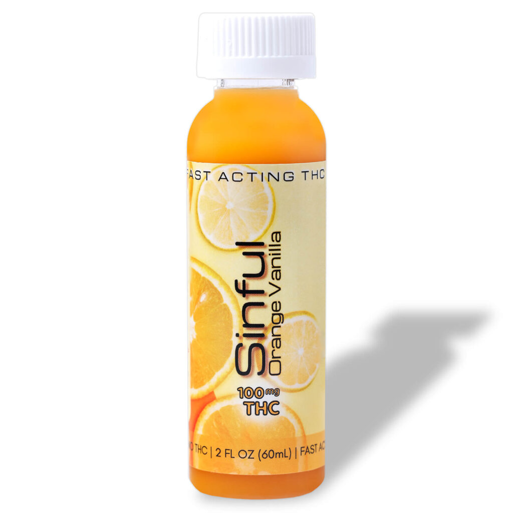 Photograph of product: Sinful - Orange Vanilla - 100mg Fast Acting Drink