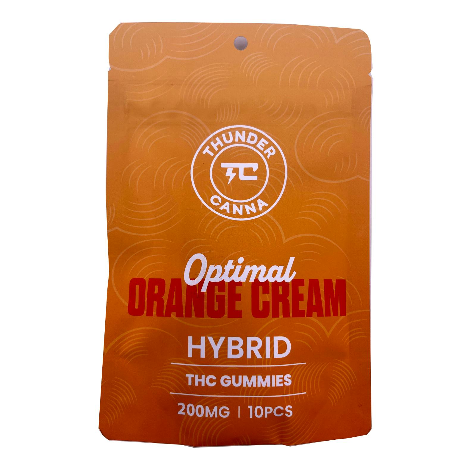 Photograph of product: Thunder Canna Orange Gummies 200mg