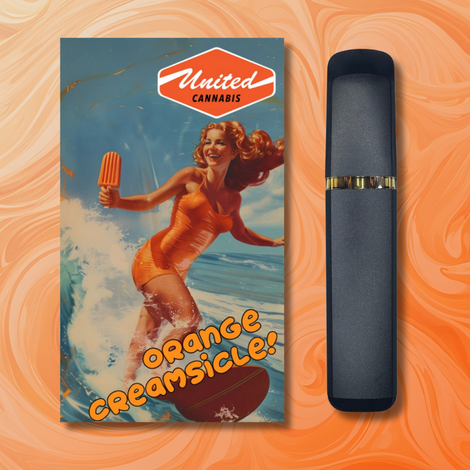 Photograph of product: 0.5g CO2 AIO | Orange Creamsicle