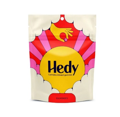 Photograph of product: Hedy: Peaceful Peach Mango | Soft Lozenge | 100mg | 10pk