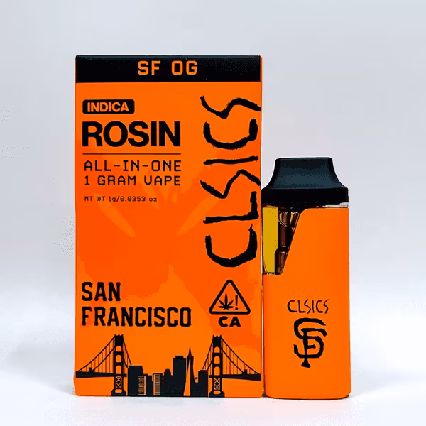 Photograph of product: 1G - RTU - LIVE ROSIN - SF OG