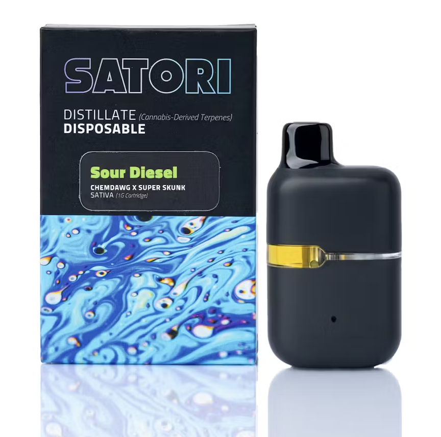 Photograph of product: Satori | Sour Diesel | 1G AIO Vape