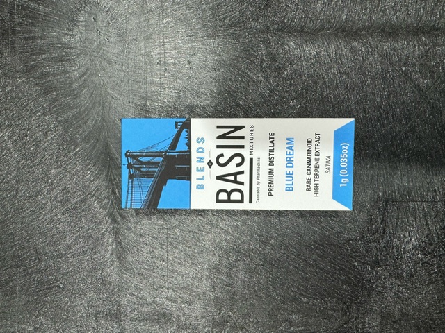 Photograph of product: Blends By Basin Mixtures | Blue Dream Cart | 1g