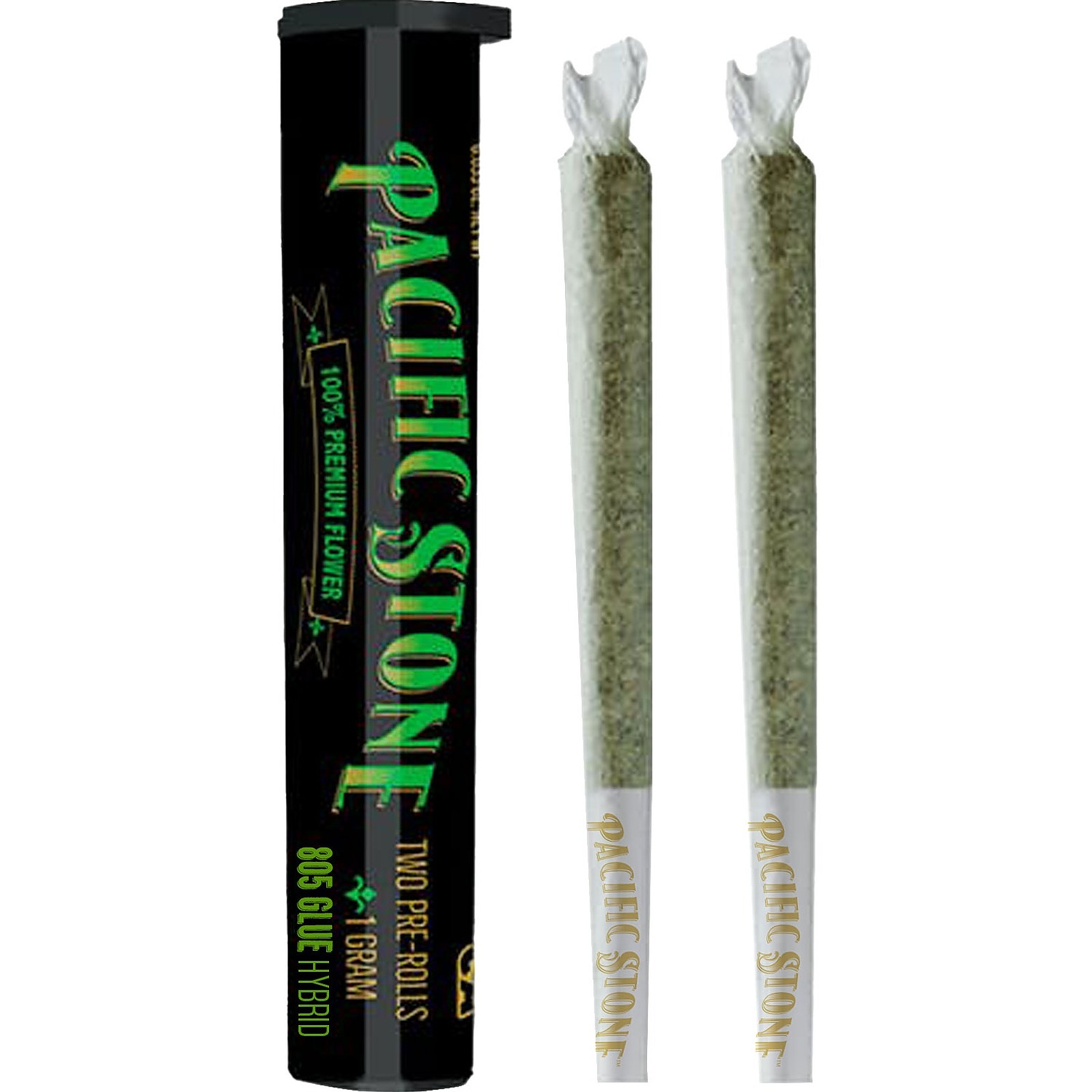 Photograph of product: 805 Glue Strain - 1g Preroll 2pk | Pacific Stone