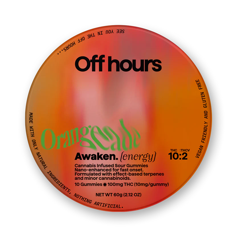 Photograph of Product: Off Hours I Orangeade [Energy] I Gummies I 100mg I Sativa