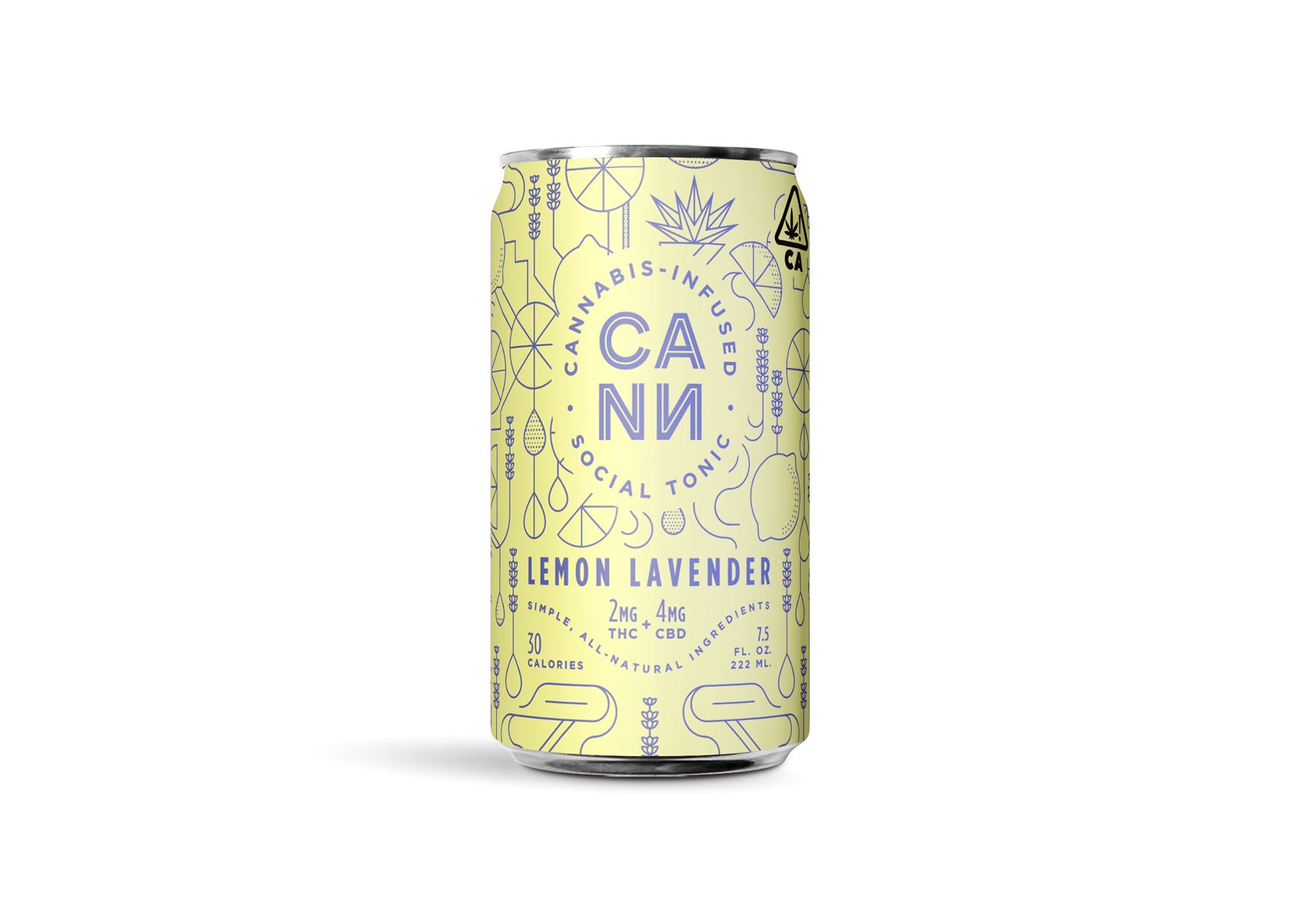 Photograph of product: Lemon Lavender Tonic 4-pack