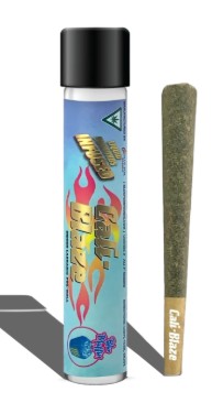 Photograph of product: Cali-Blaze Blue Muffin 1g Infused Preroll