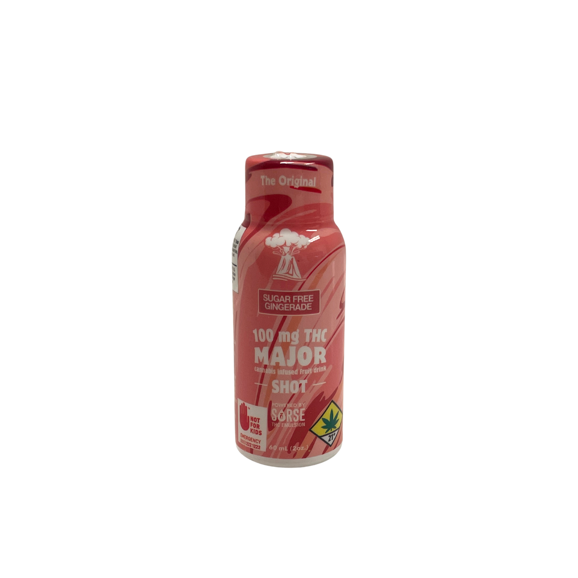 Photograph of product: 100mg Gingerade Shot Major