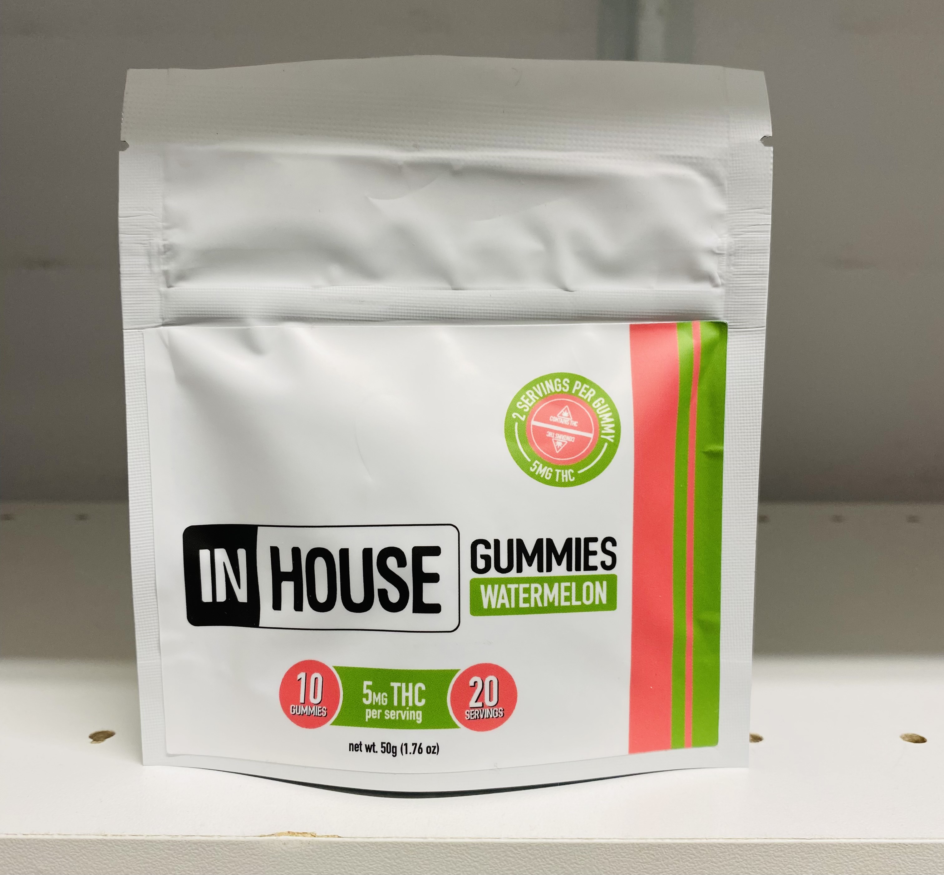 Photograph of product: Watermelon | 10pk Gummies | In House