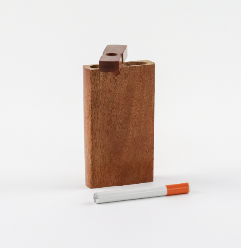 Photograph of product: Rustic Wood Dugout w/ Ceramic One Hitter