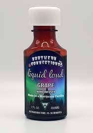 Photograph of product: Northern Connections - Liquid Loud TH-oui Syrup - Grape - 200mg